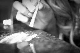 Snorting Cocaine