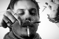 Man Using Drugs