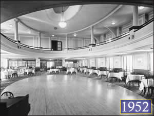 The Fort Harrison's Crystal Ballroom, circa 1952