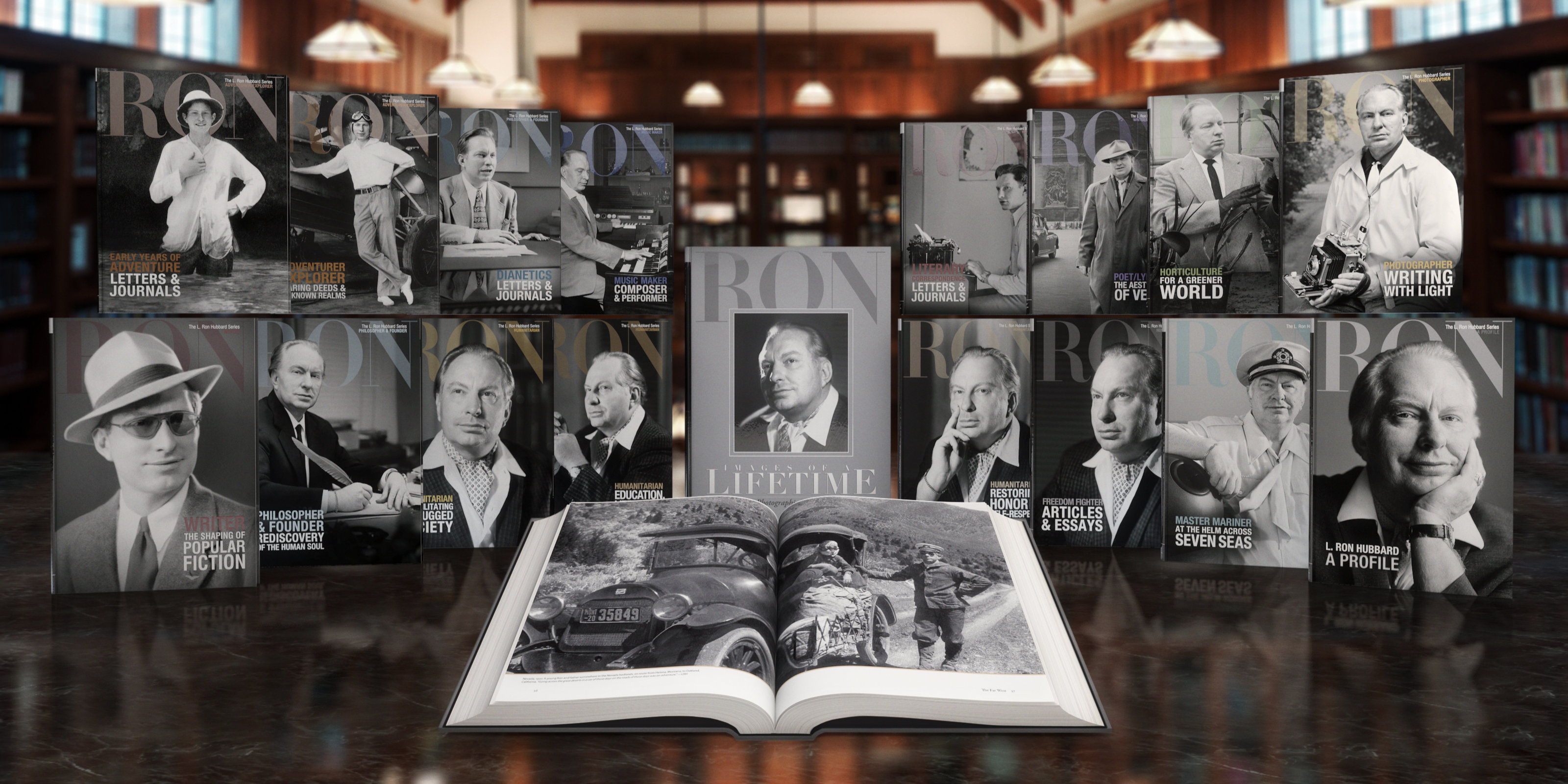 L. Ron Hubbard Eine Chronologie L. Ron Hubbard Ein Porträt