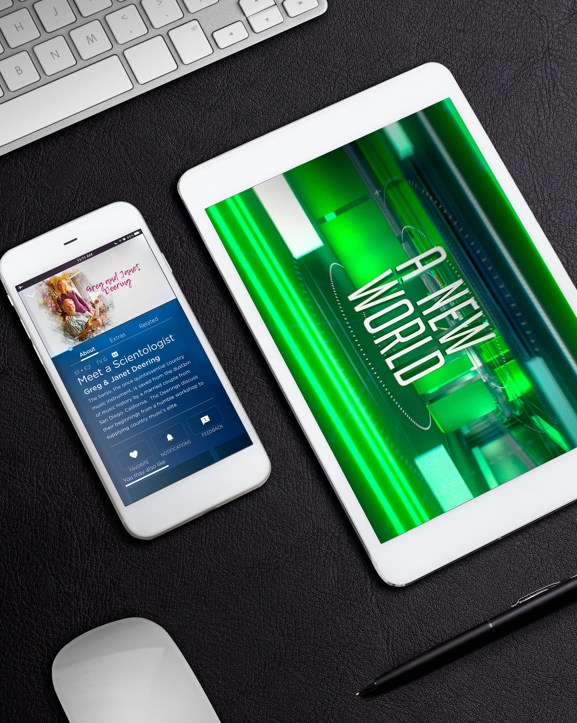 Scientology Network/ Het is nieuw, het is doortastend, het is live