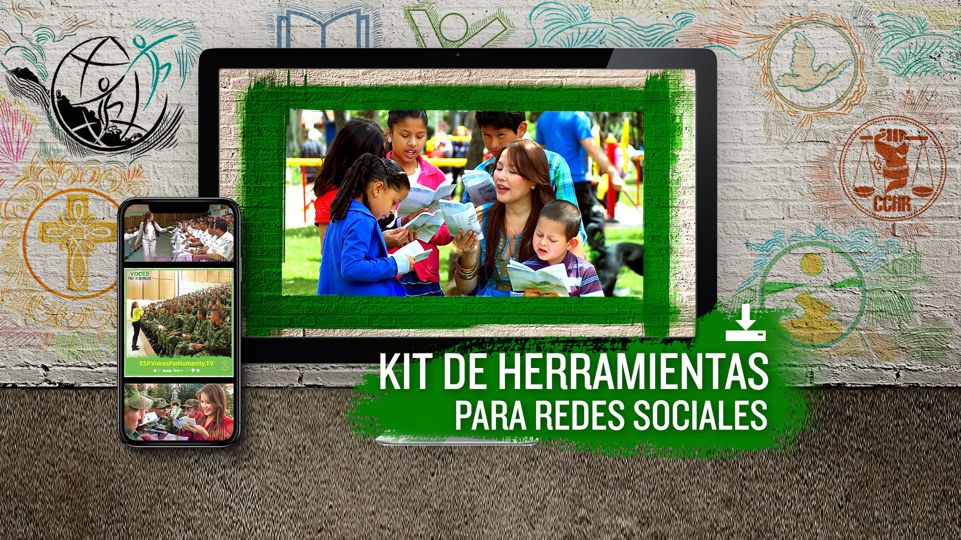 Voices for Humanity: María Lara Kit de Herramientas para Redes Sociales