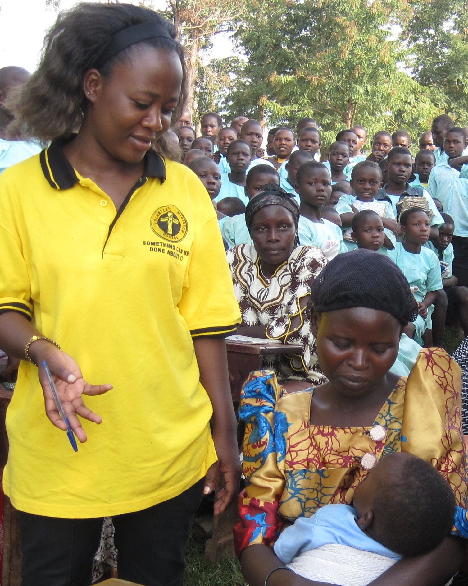 Scientology Volunteer Ministers conducted an onsite seminar in the central Uganda village of Wobulenzi.