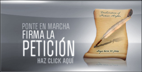 PONTE EN MARCHA FIRMA LA PETICIÓN HAZ CLIC AQUÍ