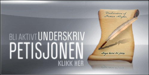 BLI AKTIVT UNDERSKRIV PETISJONEN   KLIKK HER