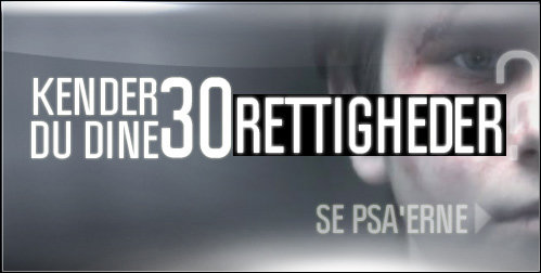 KENDER DU DINE 30 RETTIGHEDER   SE PSA’ERNE