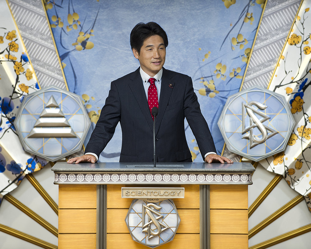 Mr. Tomoo Furubo thanks Scientology drug education initiative at Tokyo Ideal Org Grand Opening