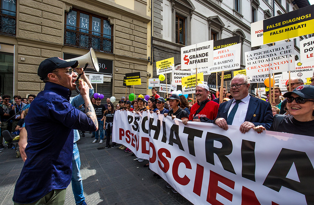 Italiensk protestmarsch