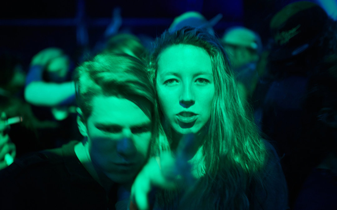 A couple in the club