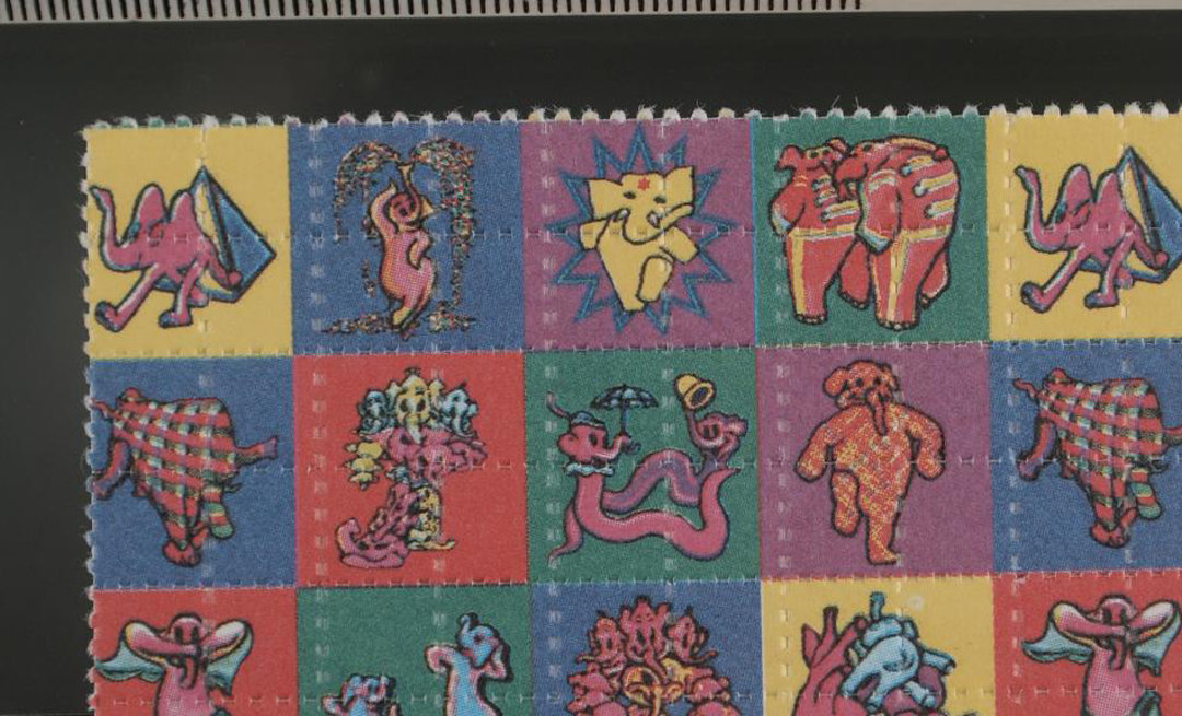 Blotter paper with LSD