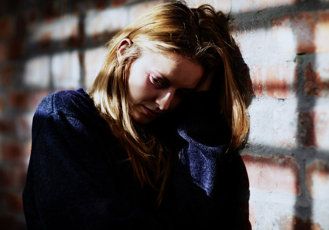 Woman with anxiety