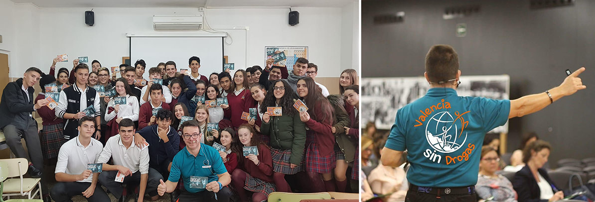Alfredo Riaño Luque ha educado a miles de personas sobre los efectos nocivos de las drogas.