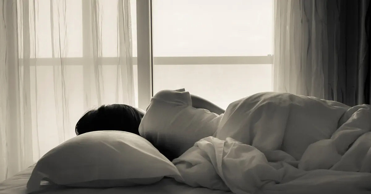 Woman sleeping