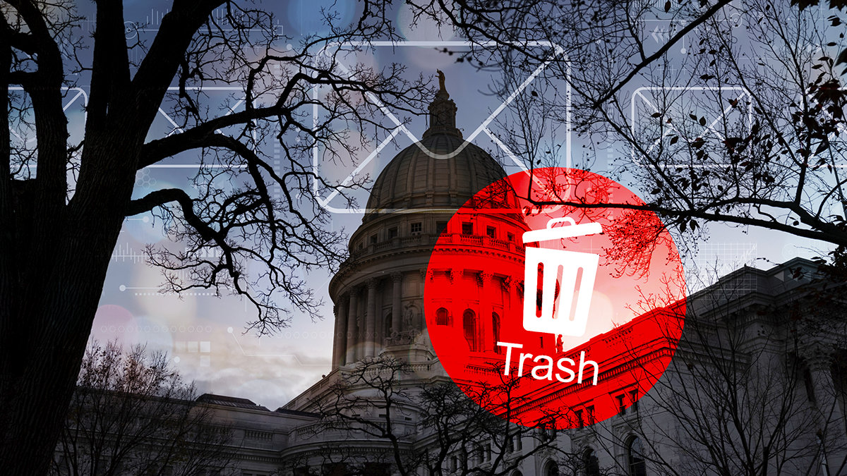 Wisconsin Bill Targets “Delete Button” Loophole That Lets Lawmakers Erase Public Records