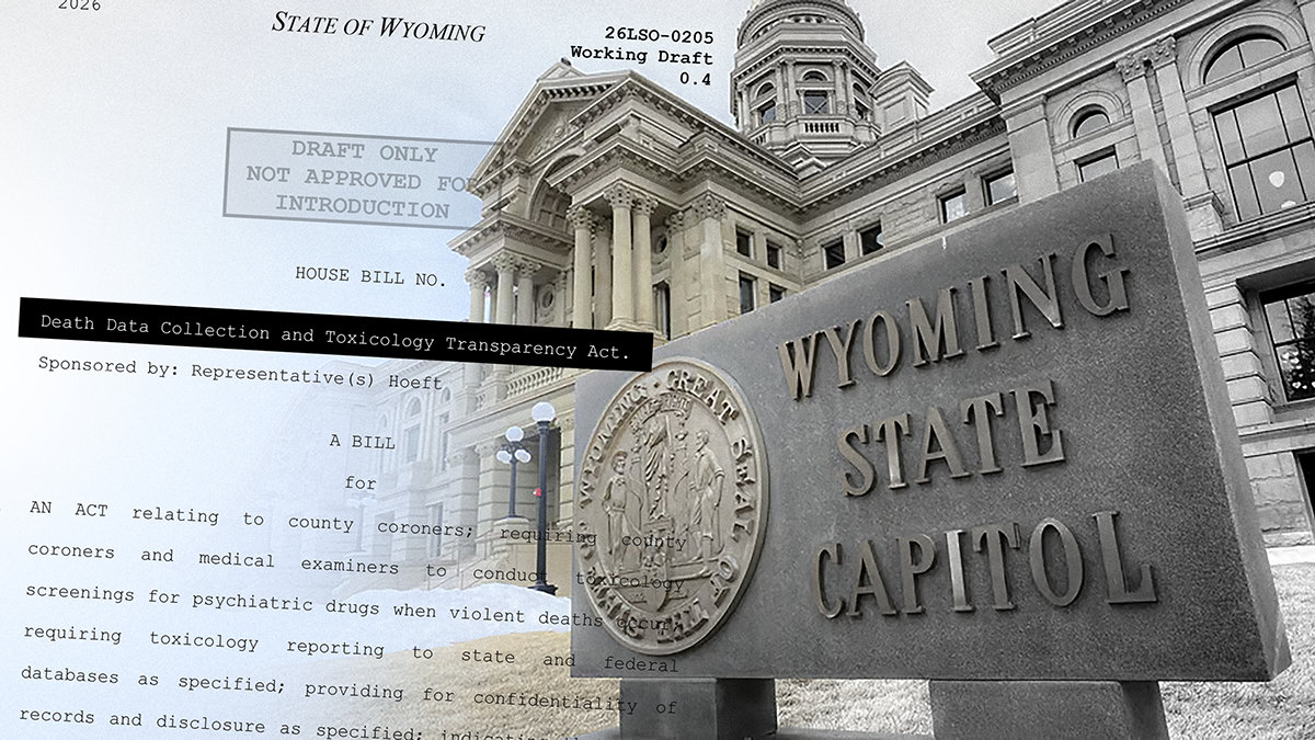 Wyoming Lawmakers Stall Bill Requiring Toxicology Reporting in Suicides and Violent Deaths