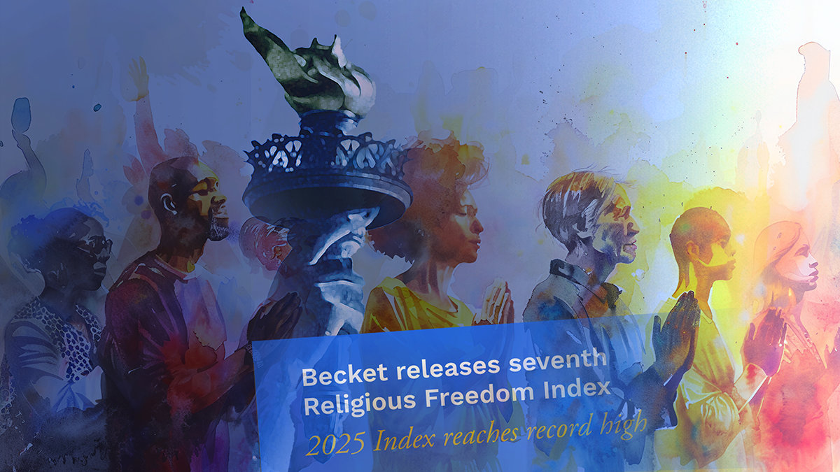 Americans’ Support for Religious Freedom Hits Record High in Annual Becket Index