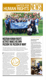 United for Human Rights – Newsletter