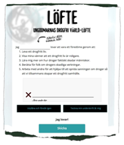 Underteckna löftet