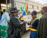 HAPPINESS AND NEW HOPE FOR SOUTH AFRICANS