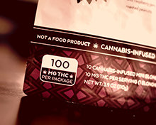 Cannabis label - potency