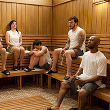 Narconon students in the New Life Detoxification