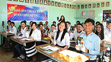 Youth for Human Rights Pilot a Great Success in Mongolian Schools