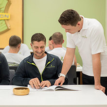 Narconon students studying life skills