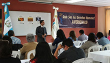 Attorney General Prioritizes Rights Education Toward Human Rights in Guatemala