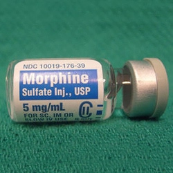 Morphine, Courtesy of DEA.gov