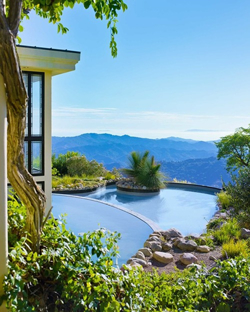 Narconon Ojai pools - exterior