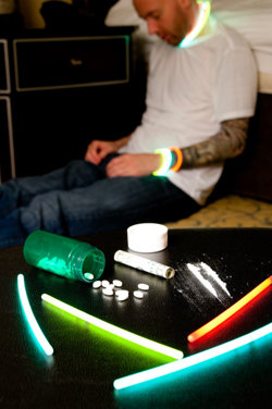 Polydrug use at a party