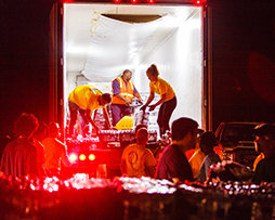 AYUDANDO A LAS FAMILIAS A HACER FRENTE A LA DEVASTACIÓN DEL HURACÁN MICHAEL
