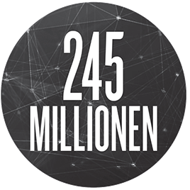 245 Millionen