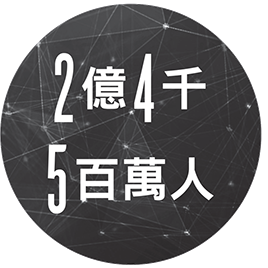 兩億四千五百萬