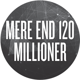 Over 120 millioner