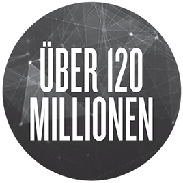 Über 120 Millionen
