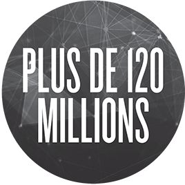 Plus de 120 millions