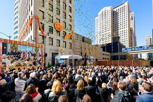  Made in Detroit: Eine neue Scientology Kirche befindet sich jetzt am Eckpfeiler der Motor City, USA   