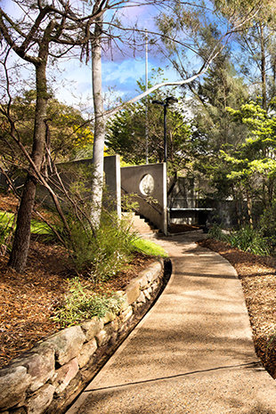 Il panorama della Chiesa di Scientology di Sidney