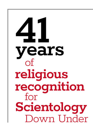 41 years of religious recognition for Scientology Down Under