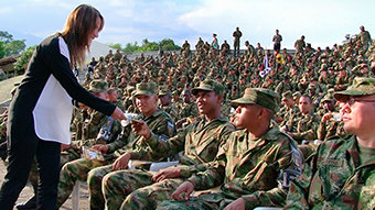 Colombia: rebeller, militær og menneskerettigheder