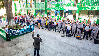 Colonel Combats Drug Epidemic in El Salvador