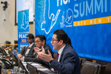 Bashir Fayaq speaking at the 2025 HR Summit