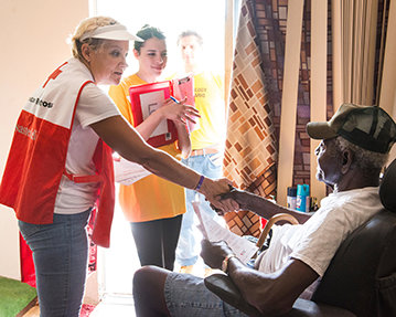Volunteer Ministers with Red Cross
