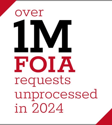 Over 1 million FOIA requests unprocessed in 2024 statistic