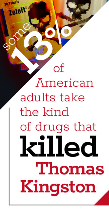 Statistic on American adults taking antidepressants