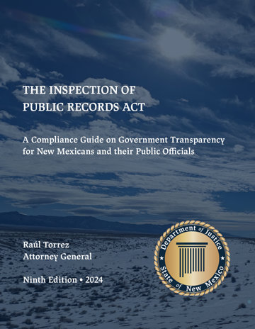 The Inspection of Public Records Act report
