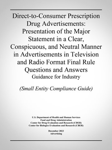 Regulations on drug advertisements