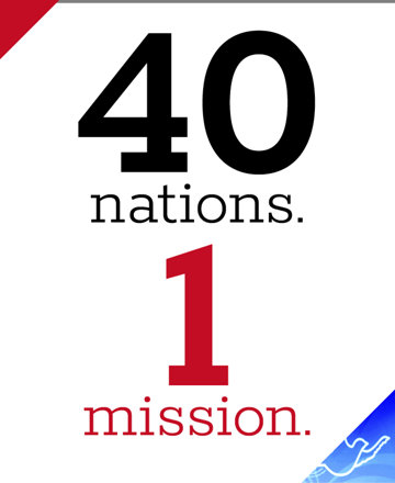 40 nations. 1 mission.