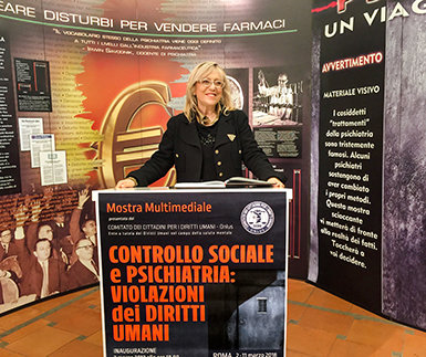 CCHR-tüntetés Skóciában